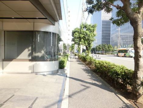見透しの良い歩道