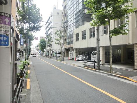 全面道路右手の様子
