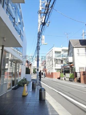 見透しの良い道路