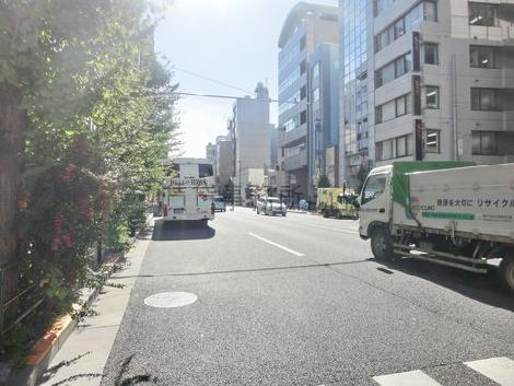 全面道路右手の様子