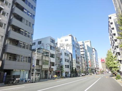 全面道路左手の様子