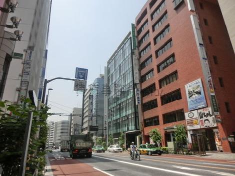 明治通り沿い、目白方面