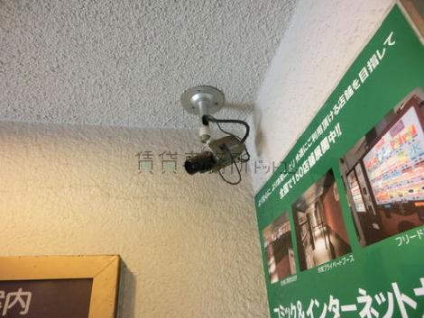 防犯カメラによる安全面の強化