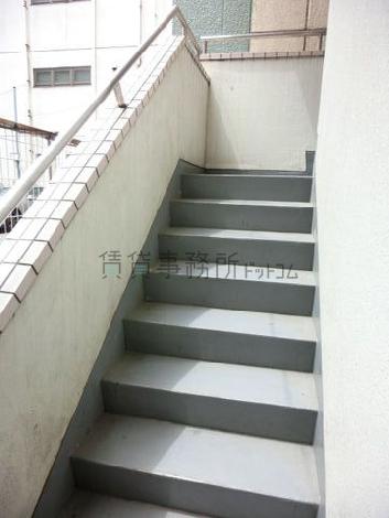 上り口前