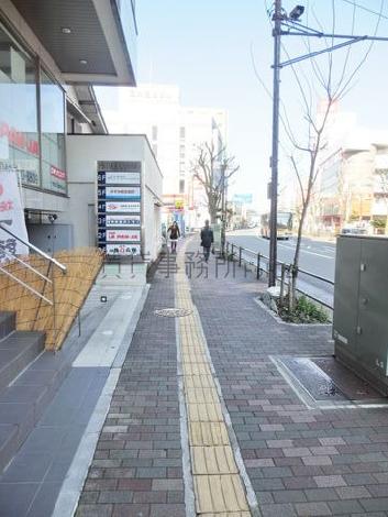 見透しの良い歩道