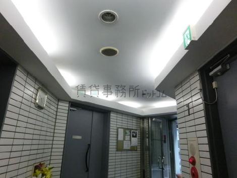 間接照明が明るく照らしています