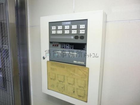 火災報知機完備です
