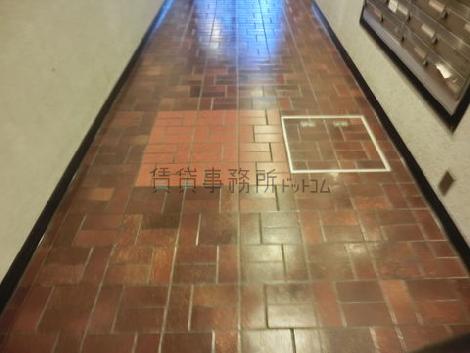 エントランス床部分