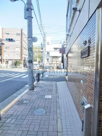 前面歩道の様子