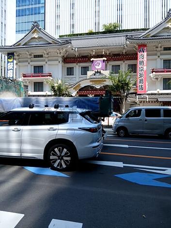 歌舞伎座近く