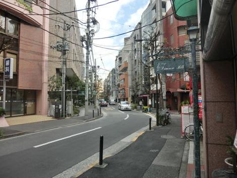 正面入口付近から見た周辺です