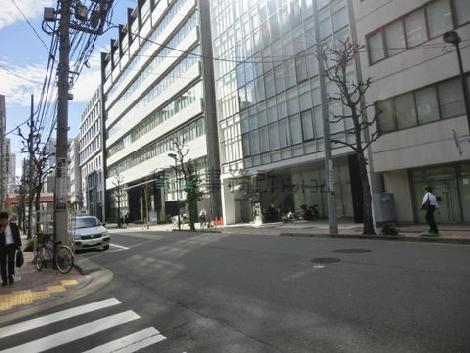 閑静なオフィス街です