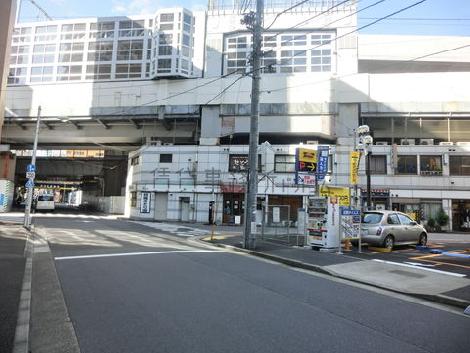 全面道路右手の様子