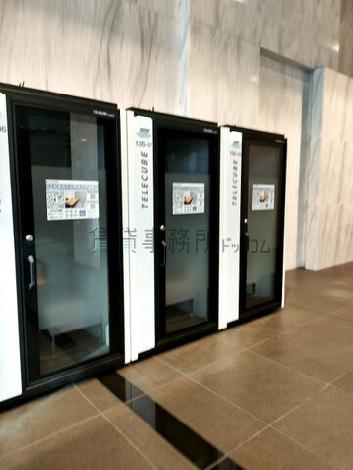 エントランスにワークスペース