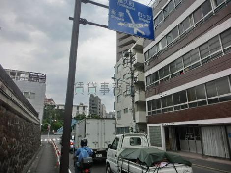 外苑西通り側より撮影