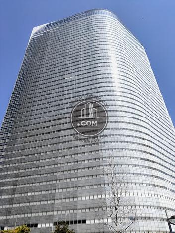 カレッタ汐留　電通本社ビルの外観写真