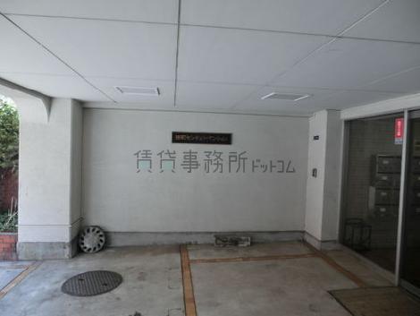 正面玄関側面部分