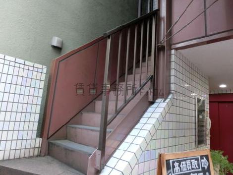 外階段です