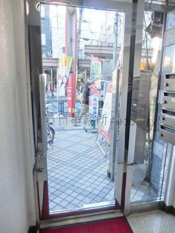 見透しの良いガラス面