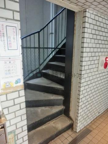 外階段です