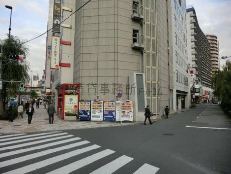 角地に立地した物件