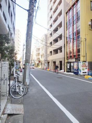 車通りの少ないエリア