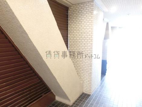 お洒落なエントランスです
