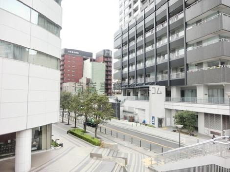 マンションが多く立っています