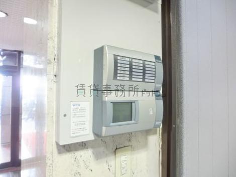機械警備の操作盤があります