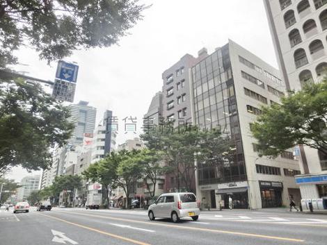明治座のある通りからの見え方