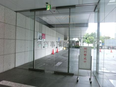 見透しの良いガラス面