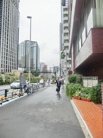 見透しの良い歩道