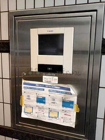 機械警備の操作盤です