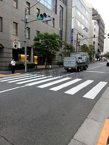 建物に面した道路