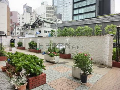整備された植栽
