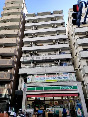中銀ベル築地マンシオン／オフィスコオフィス築地の外観写真