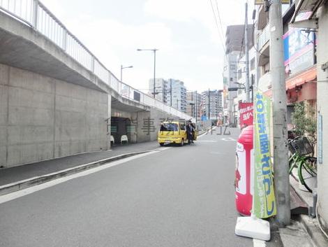 見晴らしの良い公道