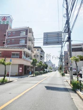 見透しの良い道路