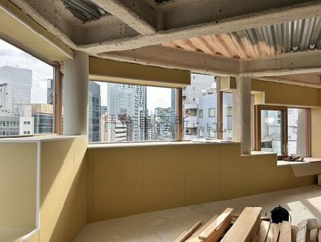文栄堂渋谷木質ビルの室内