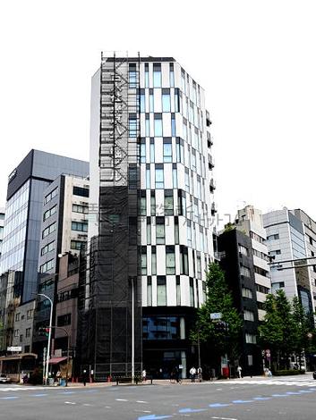 合人社東京八丁堀ビルの外観写真