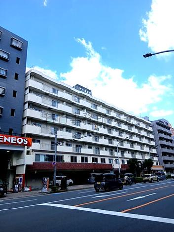 朝日多摩川マンションの外観写真