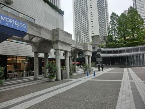 中庭です