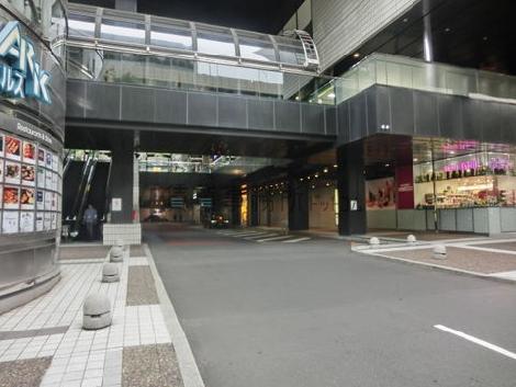 駐車場入り口です