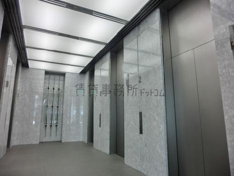建物内にあるエレベーター