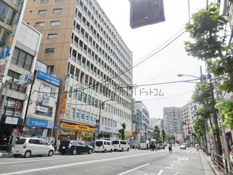早稲田通り沿い