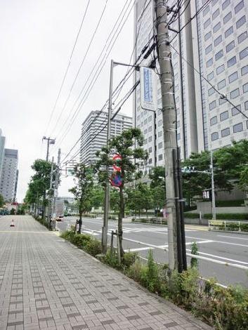 幅広な歩道