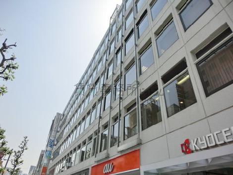 圧倒されそうなほど大きなビルです