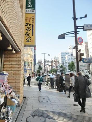人通りの多いエリア