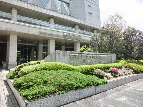玄関回りの整備された植栽