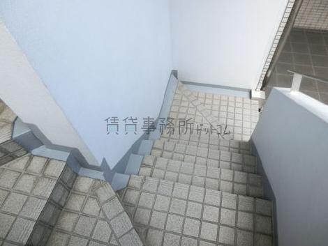 階段上からの見え方